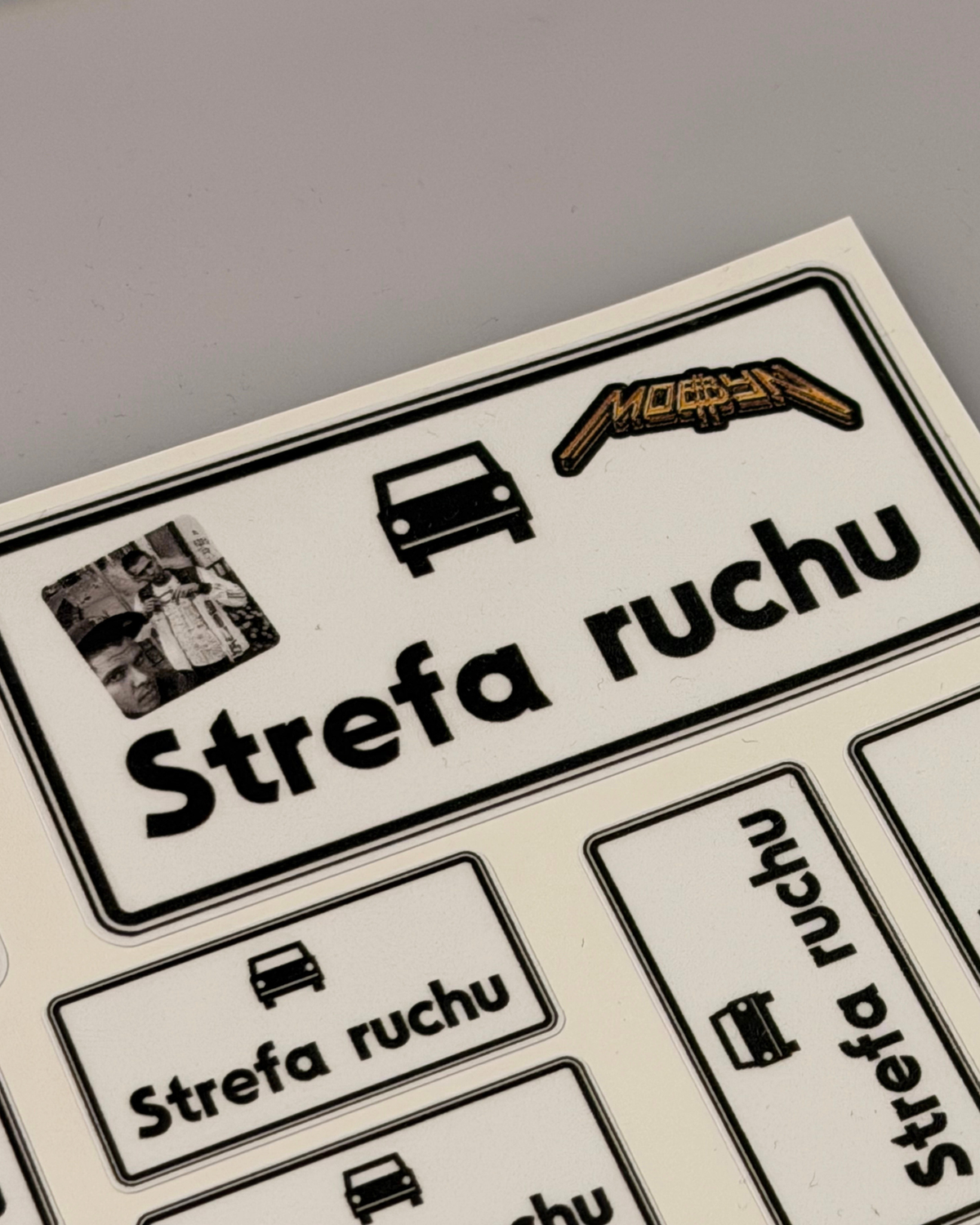 Arkusz wlep Strefa Ruchu 26 szt. (Sos, Ciuchy i Borciuchy)