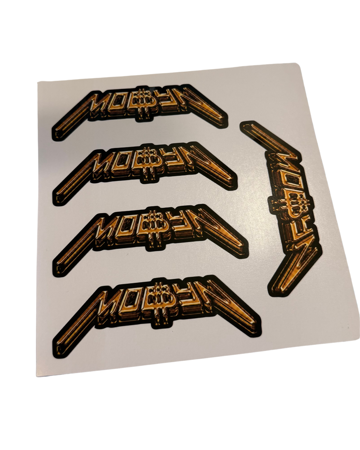 Mały arkusz wlep mobbyn 5 szt.